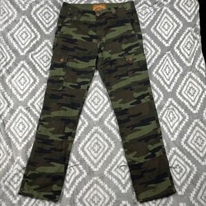 Red Camel Camo Cargo‎ Pants Mens 32x32 Military Hunting Y2K Grunge Skate Gorp